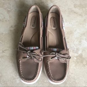 SPERRY LEATHER TOPSIDERS